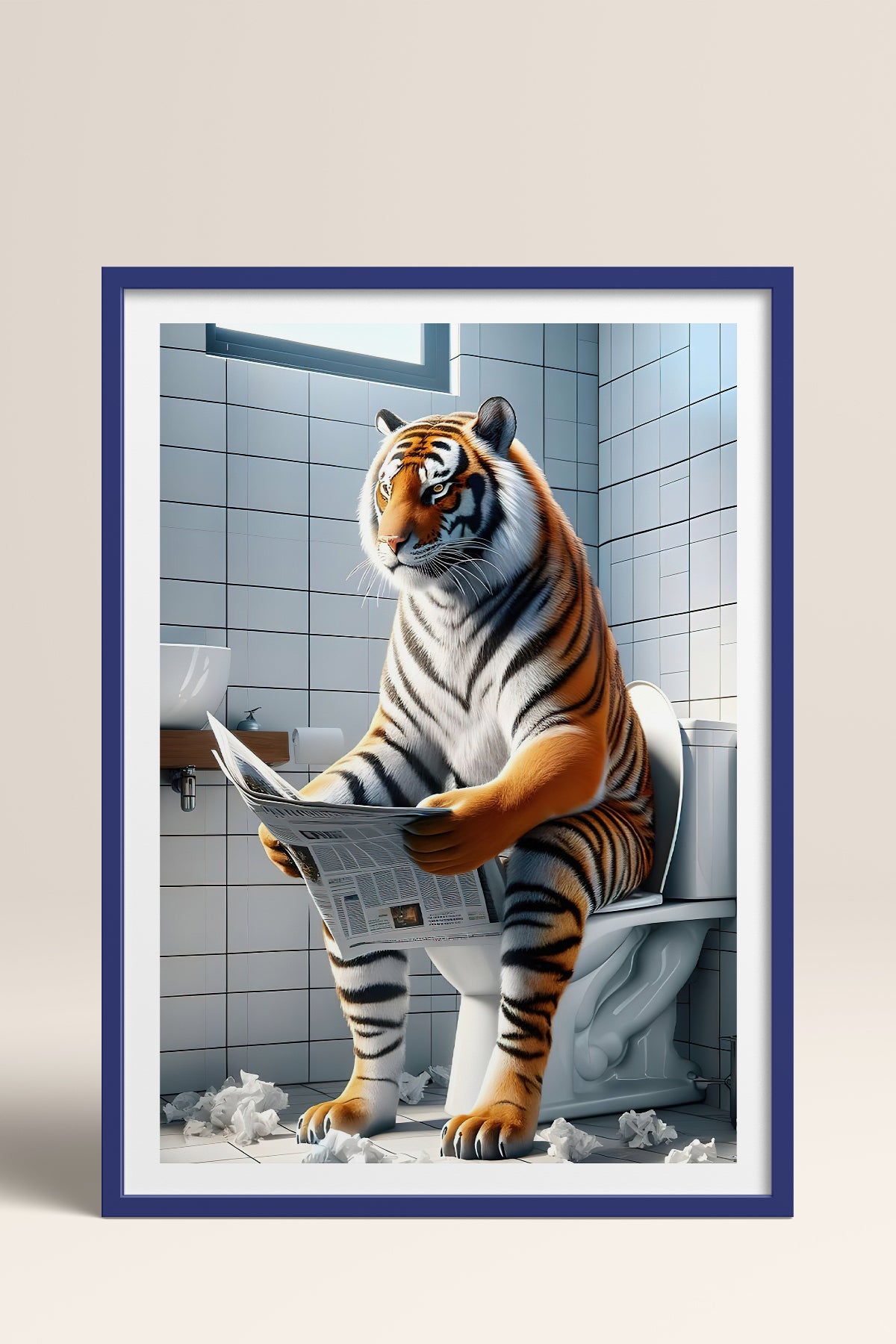 HOMEPACK Ahşap Çerçeveli Tablo Çerçeveli Poster Sanatsal Modern Duvar Dekoru TK-985