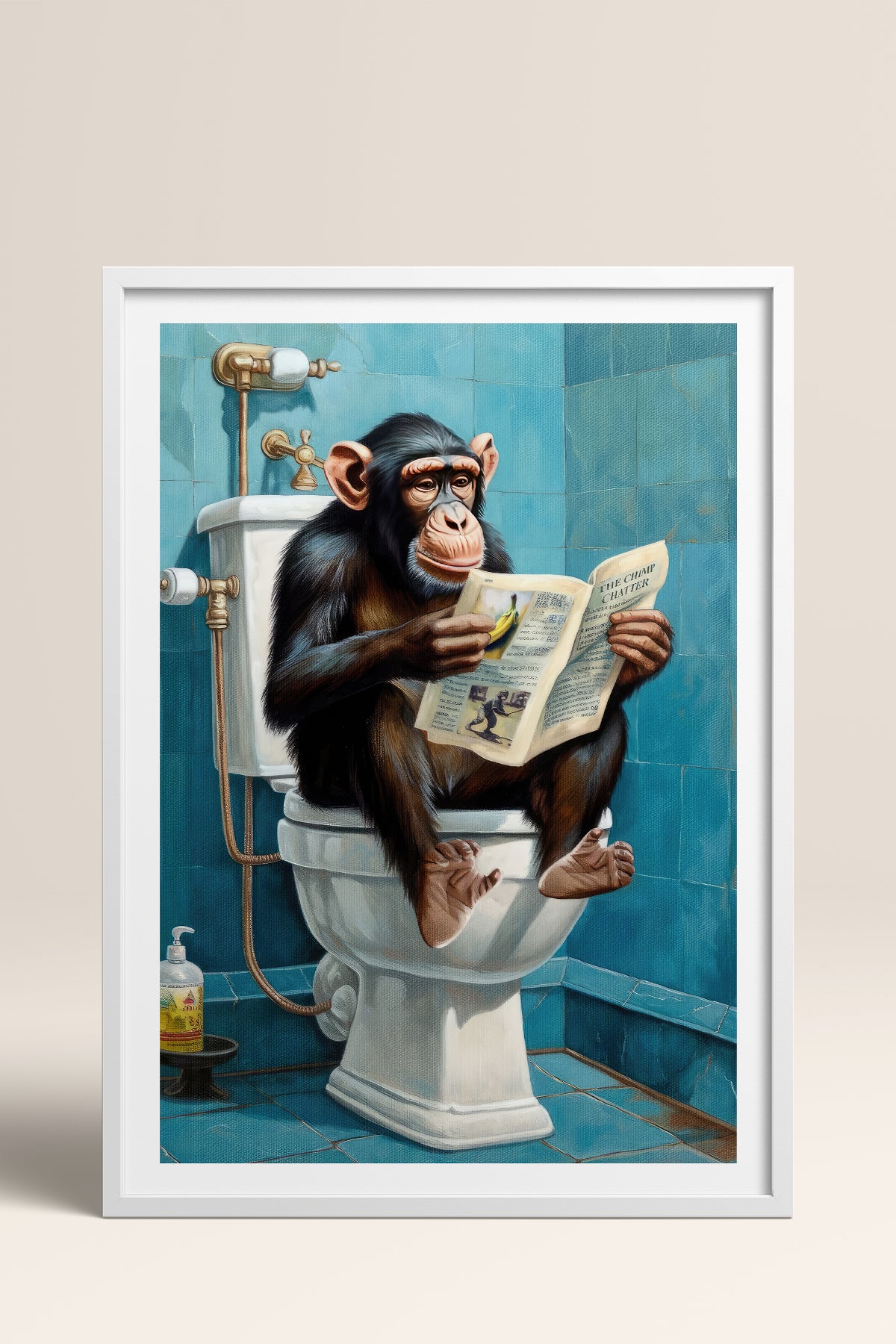 HOMEPACK Ahşap Çerçeveli Tablo Çerçeveli Poster Sanatsal Modern Duvar Dekoru TK-986