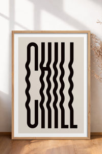 HOMEPACK Ahşap Çerçeveli Tablo Çerçeveli Poster Sanatsal Modern Duvar Dekoru TK-988