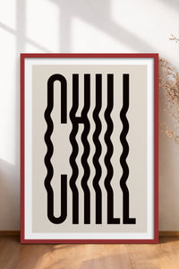 HOMEPACK Ahşap Çerçeveli Tablo Çerçeveli Poster Sanatsal Modern Duvar Dekoru TK-988