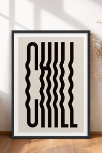 HOMEPACK Ahşap Çerçeveli Tablo Çerçeveli Poster Sanatsal Modern Duvar Dekoru TK-988
