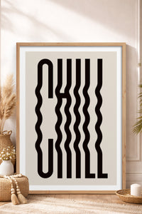 HOMEPACK Ahşap Çerçeveli Tablo Çerçeveli Poster Sanatsal Modern Duvar Dekoru TK-988