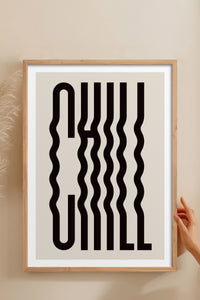 HOMEPACK Ahşap Çerçeveli Tablo Çerçeveli Poster Sanatsal Modern Duvar Dekoru TK-988