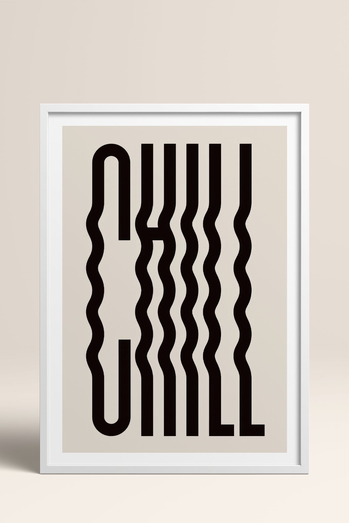 HOMEPACK Ahşap Çerçeveli Tablo Çerçeveli Poster Sanatsal Modern Duvar Dekoru TK-988