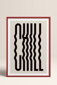 HOMEPACK Ahşap Çerçeveli Tablo Çerçeveli Poster Sanatsal Modern Duvar Dekoru TK-988