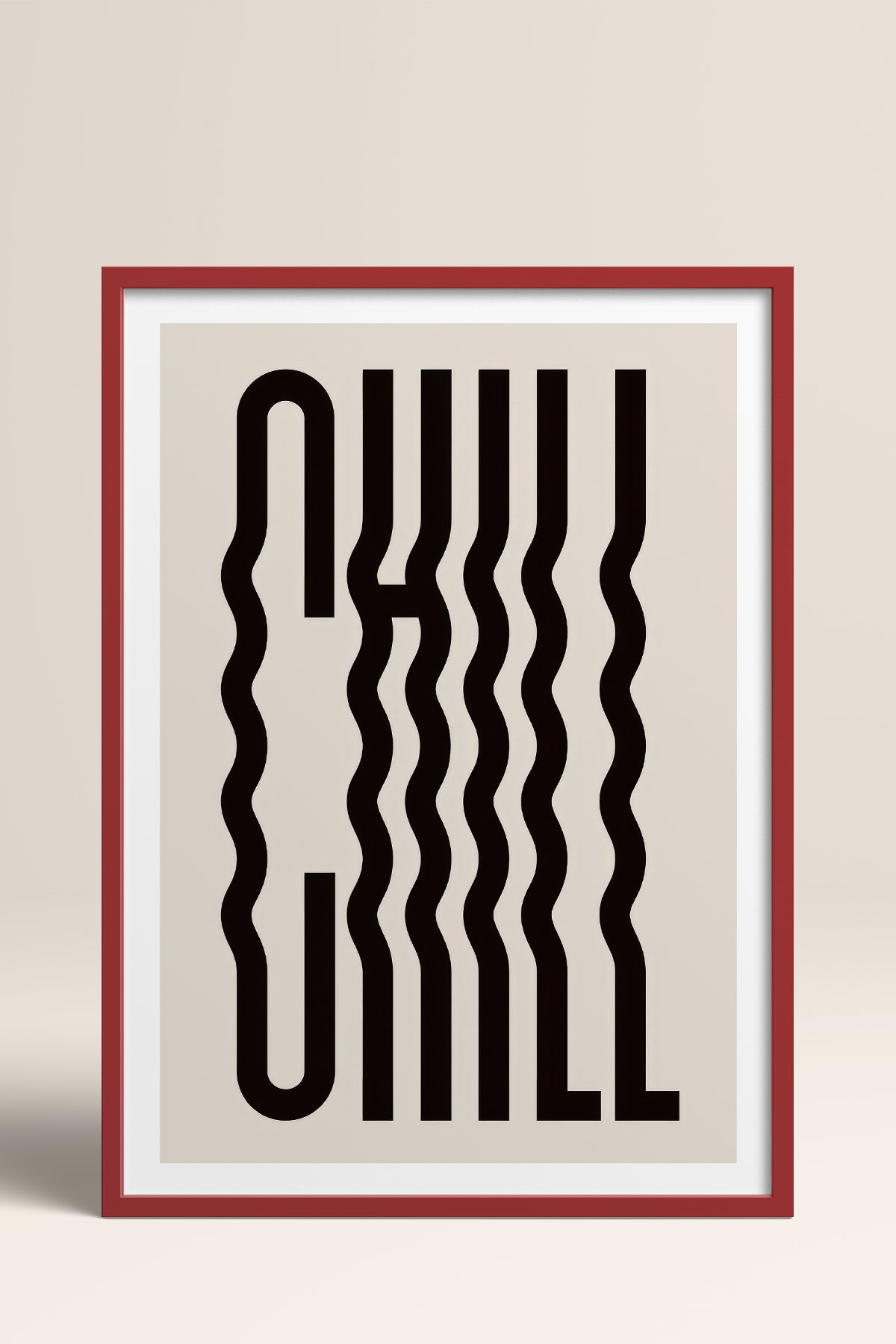 HOMEPACK Ahşap Çerçeveli Tablo Çerçeveli Poster Sanatsal Modern Duvar Dekoru TK-988