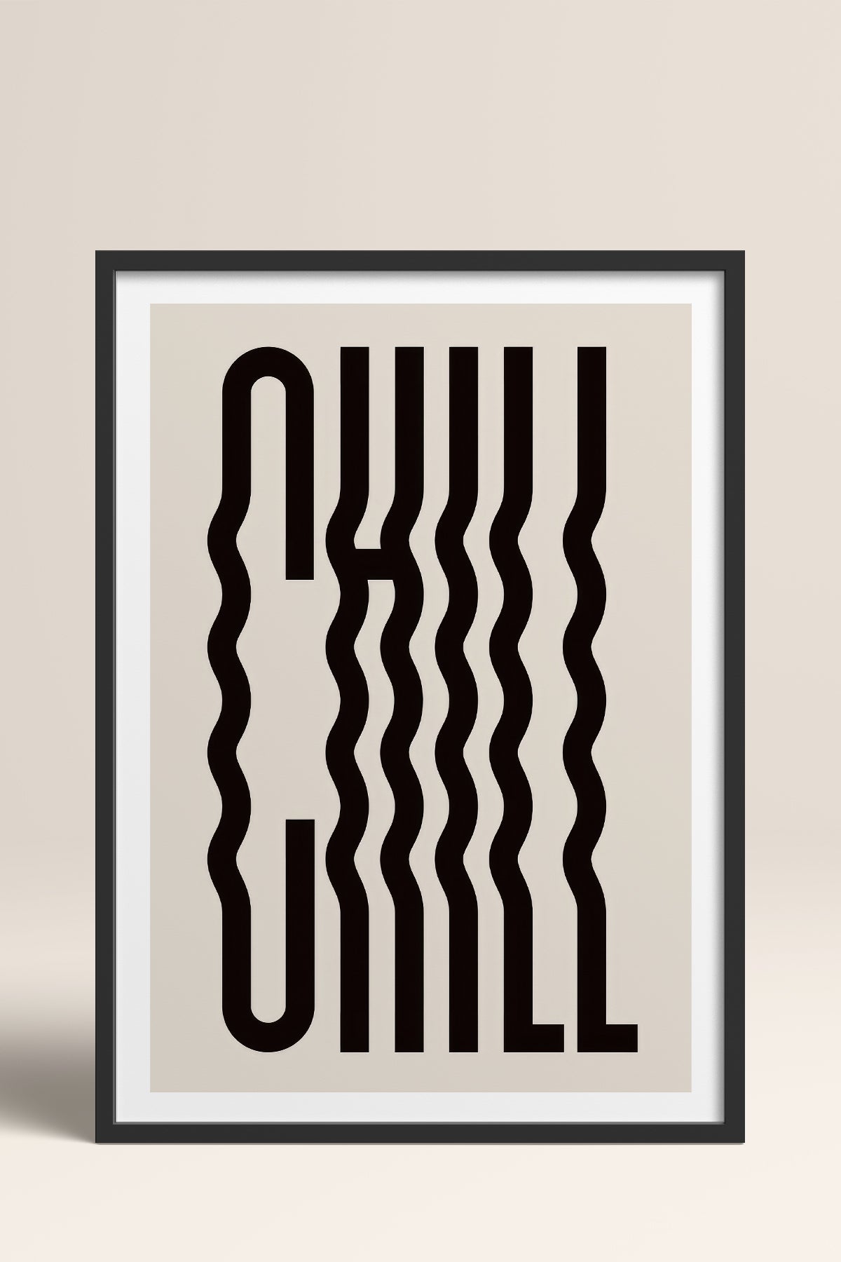 HOMEPACK Ahşap Çerçeveli Tablo Çerçeveli Poster Sanatsal Modern Duvar Dekoru TK-988