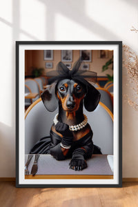 HOMEPACK Ahşap Çerçeveli Tablo Çerçeveli Poster Sanatsal Modern Duvar Dekoru TK-989