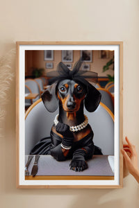 HOMEPACK Ahşap Çerçeveli Tablo Çerçeveli Poster Sanatsal Modern Duvar Dekoru TK-989