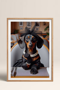 HOMEPACK Ahşap Çerçeveli Tablo Çerçeveli Poster Sanatsal Modern Duvar Dekoru TK-989