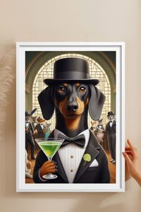 HOMEPACK Ahşap Çerçeveli Tablo Çerçeveli Poster Sanatsal Modern Duvar Dekoru TK-990