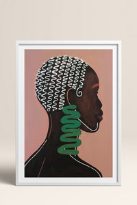 HOMEPACK Ahşap Çerçeveli Tablo Çerçeveli Poster Sanatsal Modern Duvar Dekoru TK-992