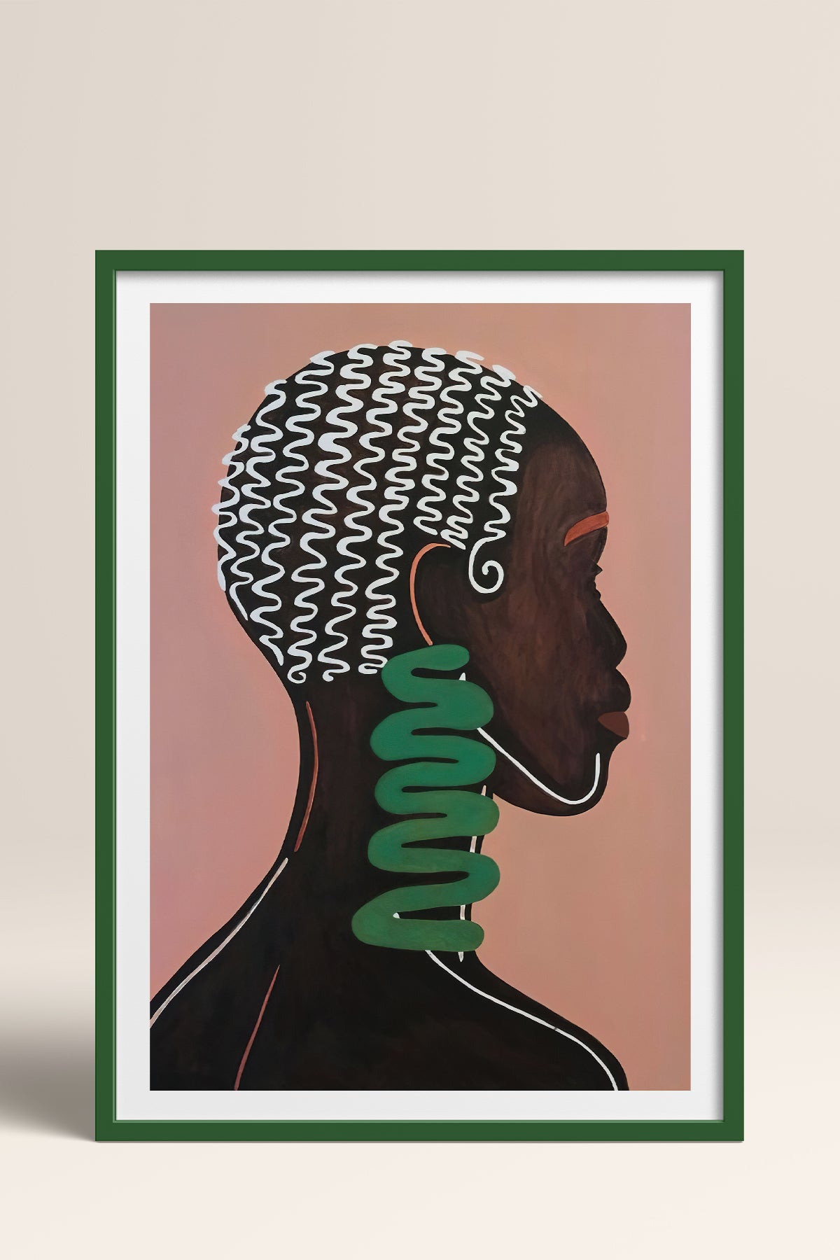 HOMEPACK Ahşap Çerçeveli Tablo Çerçeveli Poster Sanatsal Modern Duvar Dekoru TK-992