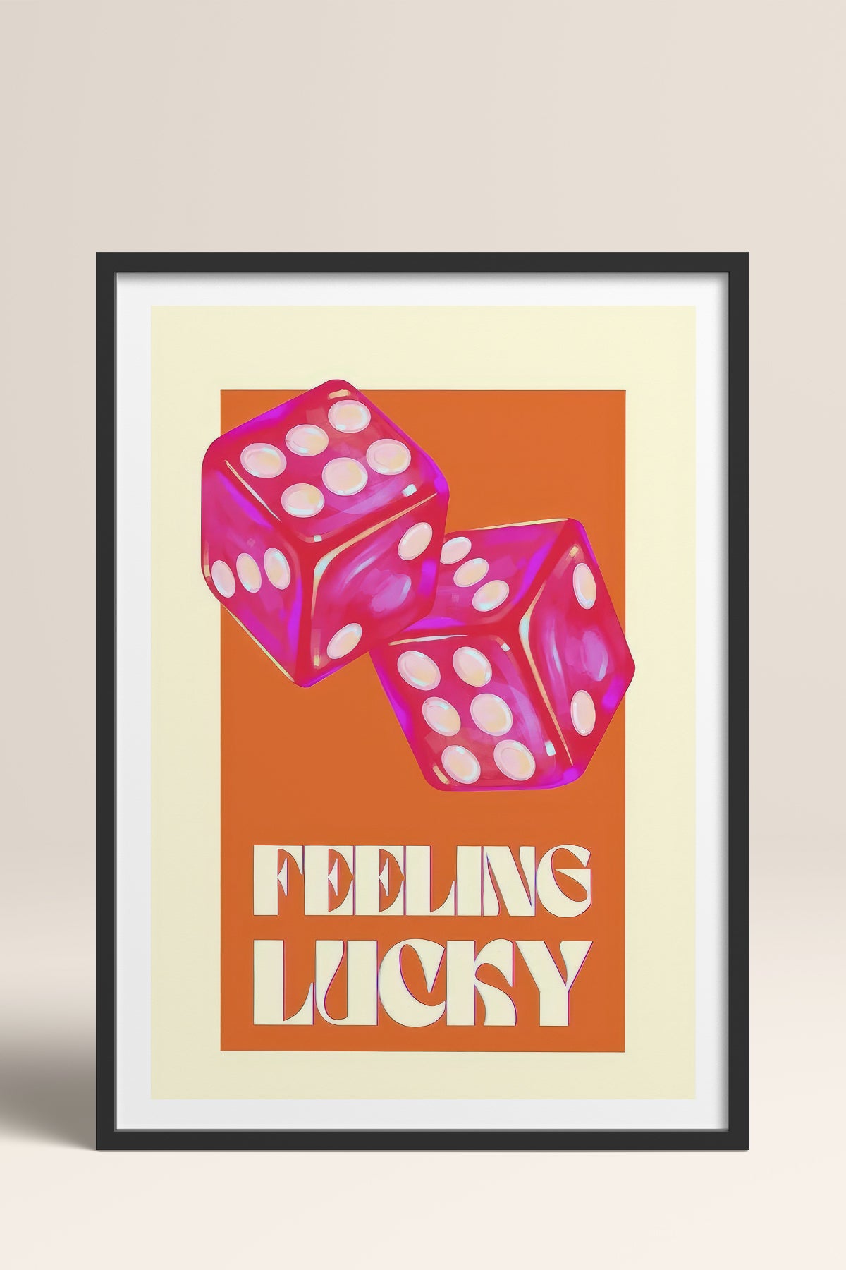 HOMEPACK Ahşap Çerçeveli Tablo Çerçeveli Poster Sanatsal Modern Duvar Dekoru TK-998