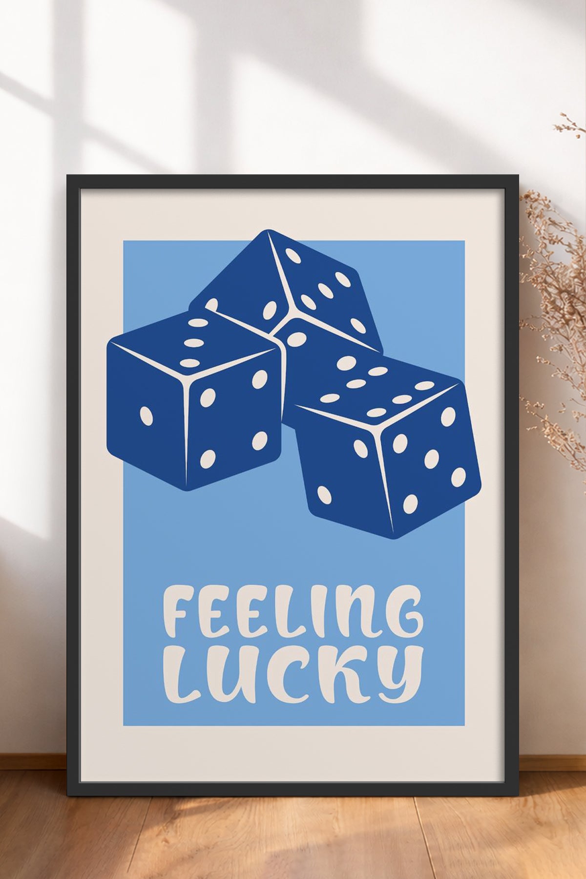 HOMEPACK Ahşap Çerçeveli Tablo Çerçeveli Poster Sanatsal Modern Duvar Dekoru TK-999