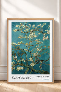 HOMEPACK Ahşap Çerçeveli Tablo Çerçeveli Poster Sanatsal Modern Duvar Dekoru VAN GOGH-02