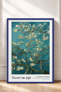 HOMEPACK Ahşap Çerçeveli Tablo Çerçeveli Poster Sanatsal Modern Duvar Dekoru VAN GOGH-02
