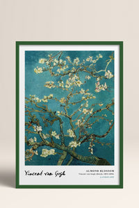 HOMEPACK Ahşap Çerçeveli Tablo Çerçeveli Poster Sanatsal Modern Duvar Dekoru VAN GOGH-02