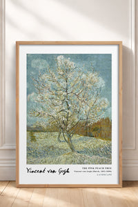HOMEPACK Ahşap Çerçeveli Tablo Çerçeveli Poster Sanatsal Modern Duvar Dekoru VAN GOGH-08