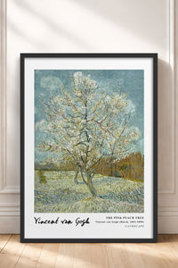 HOMEPACK Ahşap Çerçeveli Tablo Çerçeveli Poster Sanatsal Modern Duvar Dekoru VAN GOGH-08
