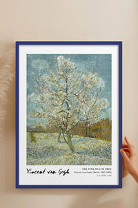 HOMEPACK Ahşap Çerçeveli Tablo Çerçeveli Poster Sanatsal Modern Duvar Dekoru VAN GOGH-08