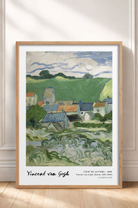 HOMEPACK Ahşap Çerçeveli Tablo Çerçeveli Poster Sanatsal Modern Duvar Dekoru VAN GOGH-09
