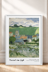 HOMEPACK Ahşap Çerçeveli Tablo Çerçeveli Poster Sanatsal Modern Duvar Dekoru VAN GOGH-09