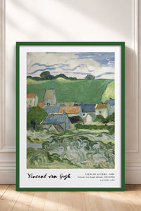 HOMEPACK Ahşap Çerçeveli Tablo Çerçeveli Poster Sanatsal Modern Duvar Dekoru VAN GOGH-09