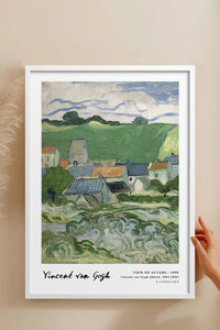 HOMEPACK Ahşap Çerçeveli Tablo Çerçeveli Poster Sanatsal Modern Duvar Dekoru VAN GOGH-09
