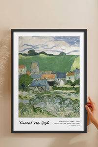 HOMEPACK Ahşap Çerçeveli Tablo Çerçeveli Poster Sanatsal Modern Duvar Dekoru VAN GOGH-09