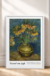 HOMEPACK Ahşap Çerçeveli Tablo Çerçeveli Poster Sanatsal Modern Duvar Dekoru VAN GOGH-13