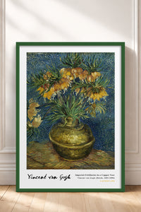 HOMEPACK Ahşap Çerçeveli Tablo Çerçeveli Poster Sanatsal Modern Duvar Dekoru VAN GOGH-13