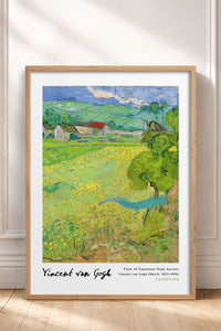 HOMEPACK Ahşap Çerçeveli Tablo Çerçeveli Poster Sanatsal Modern Duvar Dekoru VAN GOGH-16