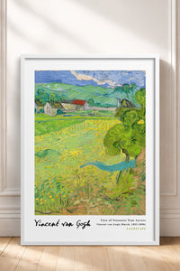 HOMEPACK Ahşap Çerçeveli Tablo Çerçeveli Poster Sanatsal Modern Duvar Dekoru VAN GOGH-16