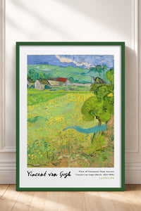 HOMEPACK Ahşap Çerçeveli Tablo Çerçeveli Poster Sanatsal Modern Duvar Dekoru VAN GOGH-16