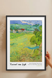 HOMEPACK Ahşap Çerçeveli Tablo Çerçeveli Poster Sanatsal Modern Duvar Dekoru VAN GOGH-16