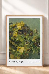 HOMEPACK Ahşap Çerçeveli Tablo Çerçeveli Poster Sanatsal Modern Duvar Dekoru VAN GOGH-21
