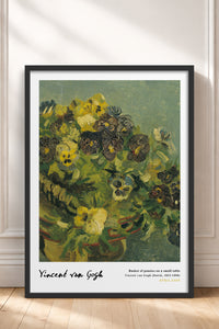 HOMEPACK Ahşap Çerçeveli Tablo Çerçeveli Poster Sanatsal Modern Duvar Dekoru VAN GOGH-21