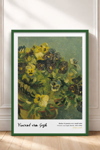 HOMEPACK Ahşap Çerçeveli Tablo Çerçeveli Poster Sanatsal Modern Duvar Dekoru VAN GOGH-21