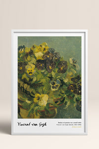 HOMEPACK Ahşap Çerçeveli Tablo Çerçeveli Poster Sanatsal Modern Duvar Dekoru VAN GOGH-21