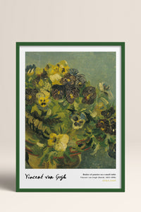 HOMEPACK Ahşap Çerçeveli Tablo Çerçeveli Poster Sanatsal Modern Duvar Dekoru VAN GOGH-21