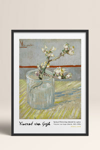HOMEPACK Ahşap Çerçeveli Tablo Çerçeveli Poster Sanatsal Modern Duvar Dekoru VAN GOGH-23