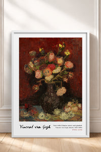 HOMEPACK Ahşap Çerçeveli Tablo Çerçeveli Poster Sanatsal Modern Duvar Dekoru VAN GOGH-27
