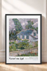 HOMEPACK Ahşap Çerçeveli Tablo Çerçeveli Poster Sanatsal Modern Duvar Dekoru VAN GOGH-28