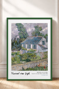 HOMEPACK Ahşap Çerçeveli Tablo Çerçeveli Poster Sanatsal Modern Duvar Dekoru VAN GOGH-28