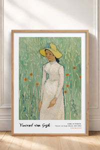 HOMEPACK Ahşap Çerçeveli Tablo Çerçeveli Poster Sanatsal Modern Duvar Dekoru VAN GOGH-29