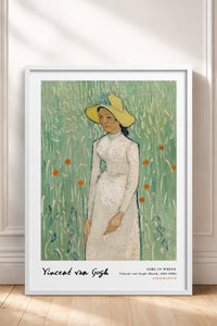 HOMEPACK Ahşap Çerçeveli Tablo Çerçeveli Poster Sanatsal Modern Duvar Dekoru VAN GOGH-29