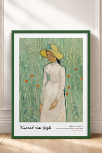 HOMEPACK Ahşap Çerçeveli Tablo Çerçeveli Poster Sanatsal Modern Duvar Dekoru VAN GOGH-29