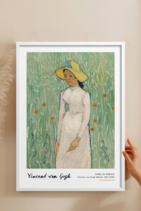 HOMEPACK Ahşap Çerçeveli Tablo Çerçeveli Poster Sanatsal Modern Duvar Dekoru VAN GOGH-29